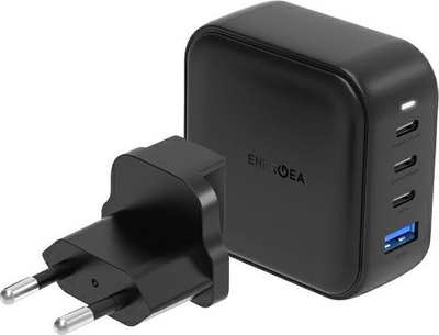 Karikues muri Energea Travelite GaN100, 100W, 3x USB-C 1x USB, PD PPS QC 3.0, i zi