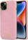 Futrollë telefoni Guess GUHCP14MHGCRHP, për iPhone 14 Plus, hardcase Croco, rozë