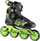 Patina inline Nils Extreme NA8660, numri 41, ABEC9, jeshile me të zezë