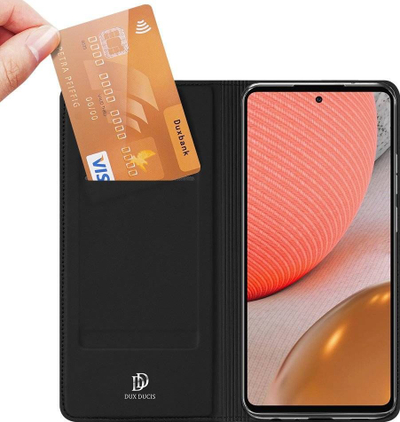 Kornizë mbrojtëse telefoni - DUXDUCIS SKINPRO GALAXY A72, e zezë