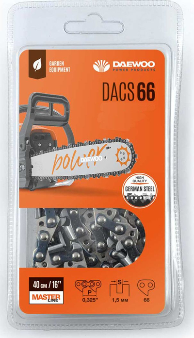 Zinxhir sharrë Daewoo DACS 66, 40 cm, 0.325", 1.5 mm