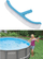 Furçë pastrimi për pishinë Intex Brush Arch 406mm, përshtatet në shkop