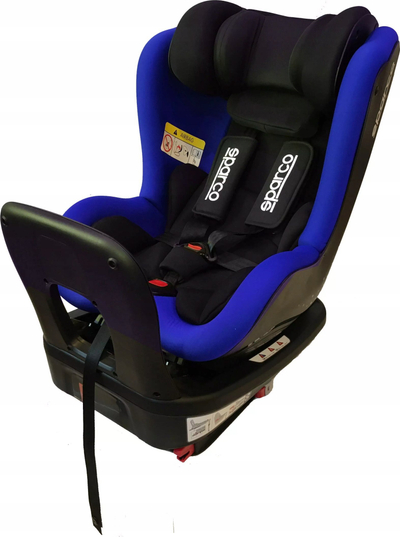 Седиште за автомобил Sparco SK500i, reboarder, до 18kg, црно сино