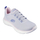 Këpucë sport Skechers Flex Appeal 5.0, Air Cooled Memory Foam, gri me shumë ngjyra