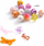 Set krijimi bizhuterish Djeco Golden Bubbles, mbi 200 rruaza, për fëmijë 4–8 vjeç, shumëngjyrësh