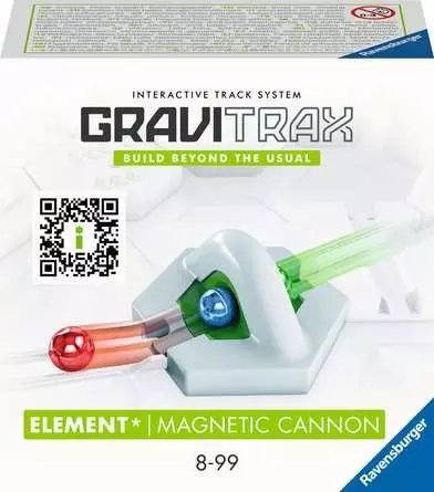 Shtesë pistë magnetike për guli Ravensburger GraviTrax Magnetic Cannon, për fëmijë 8+