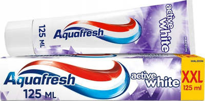 Pastë dhëmbësh Aquafresh Active White, 125ml, zbardhuese