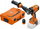 Kaçavidë goditëse pa kabëll Fein ASCM18-4QMP, 4 shpejtësi, motor brushless, portokalli