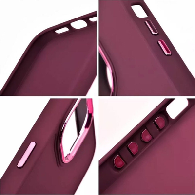 Futrollë 4kom.pl Case Frame për Samsung Galaxy A53 5G, TPU, me kornizë t’ngritur, vjollcë