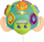 Lodër për t’u tërheq Winfun Turtle Pull Toy, me forma, +12 mujsh, shumëngjyrëshe