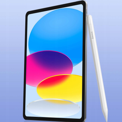Laps stylus Baseus Smooth Writing 2, për iPad Pro, Air, Mini, Palm Rejection, i bardhë