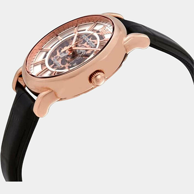 Orë dore për meshkuj Emporio Armani AR60007, e zezë