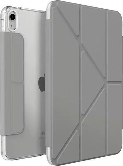Mbulesë tablette UNIQ Camden për iPad 10.9" 2022, antibakteriale, gri