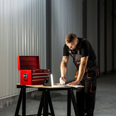 Reflektor pune Lena Lighting MAGNUM MULTI BATTERY XS, LED 2300lm, IP20, i bardhë