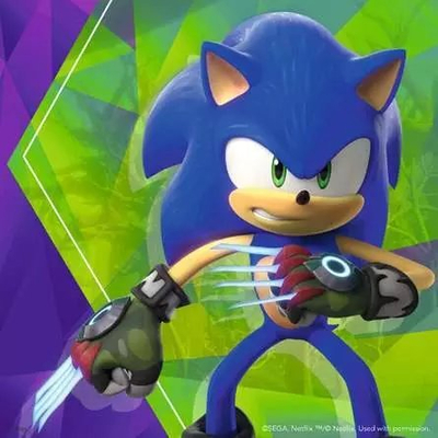 Puzzle për kalamoj Ravensburger Sonic Prime 5695, set 3x49 copa, 5+ vjeç, shumëngjyrësh
