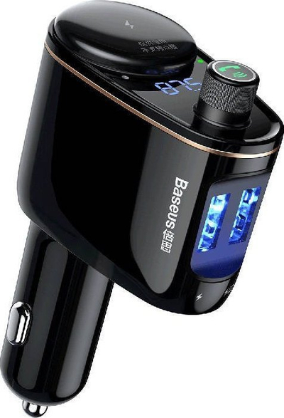 Transmetues makine Baseus, Bluetooth FM, 2x USB, i zi