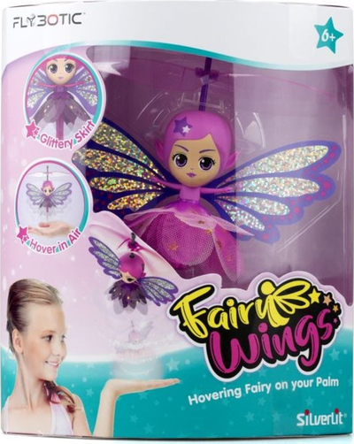 Lodër zanë fluturuese Flying Fairy Fairy Wings, me telekomandë dore, shumëngjyrëshe
