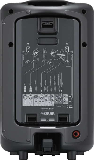 Sistem PA portativ Yamaha STAGEPAS400BT, 400W, mikser 8 kanale, i zi