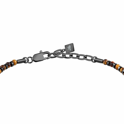 Byzylyk për meshkuj Morellato S1731, 21 cm, i zi/kafe