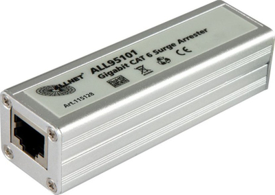 Mbrojtës rrjeti Allnet ALL95101, Cat 6, ADSL VDSL ISDN, gri