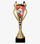 Kupë dekorative JUDO 7243/JUD-B, 41.5cm, metal plastike, e artë