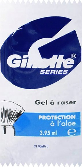 Brisk rroje Gillette Skinguard Sensitive, elektrik me bateri, për lëkurë të ndjeshme, i bardhë me blu