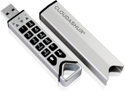 Modul enkriptimi iStorage cloudAshur, USB 3.0, 256 bit, gri