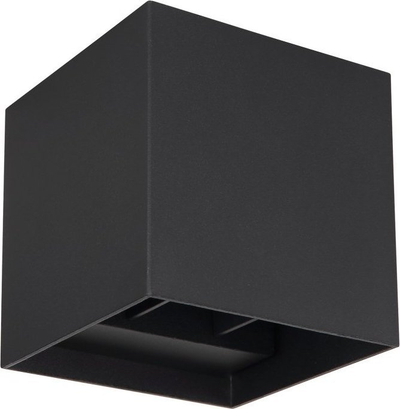 Lampë muri për oborr Globo Veronika 34168B, LED 3W, 3000K IP54, e zezë