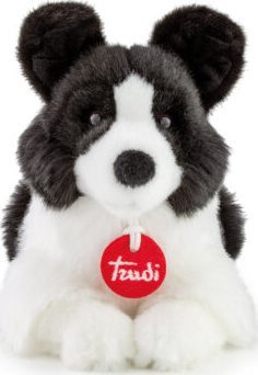 Lodër pelushi Trudi Border Collie S, qen lodër, e bardhë kafe