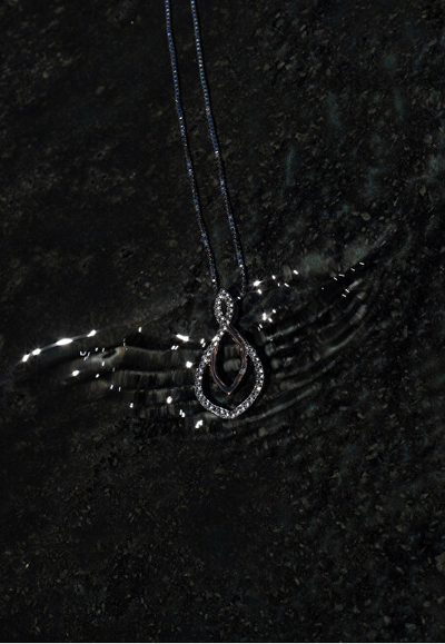 Qafore Hot Diamonds Lily DP734, e argjendtë/rozë