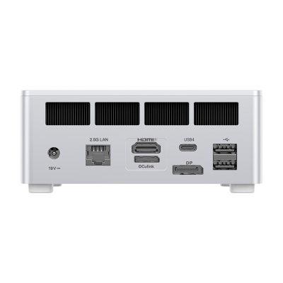Mini PC Minisforum UM870 Plus, Ryzen 7 8745H, 32GB RAM, 1TB SSD, argjendtë
