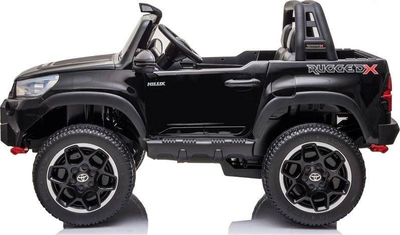 Makinë elektrike lodër Lean Sport Toyota Hilux, 12V, me telekomandë, e zezë me shkëlqim