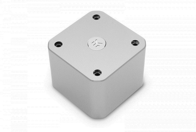 Kapak pompë uji EKWB EK-Quantum Convection D5, alumin, për pompë D5, ngjyrë argjendtë