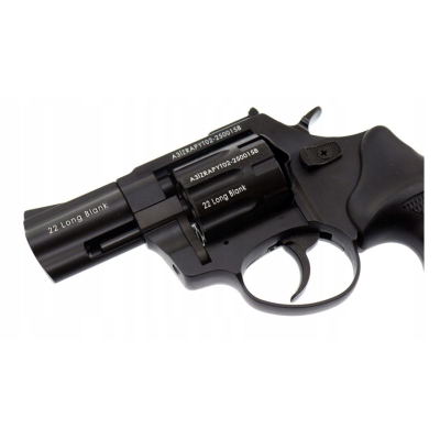 Сигнален револвер Zoraki R1 K6L BAS, .22 Long Blank, 2.5", црн