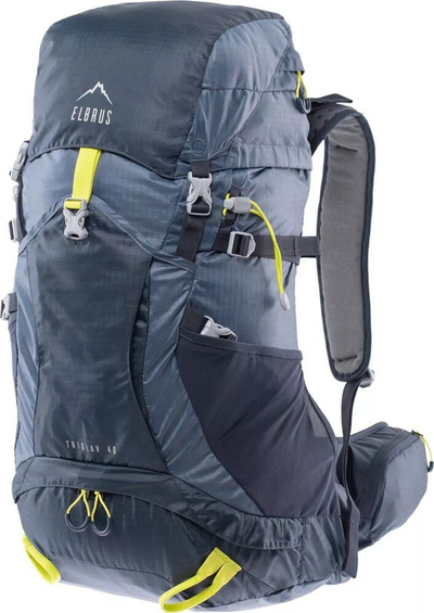 Çantë shpine për hiking Elbrus Triglav 40, 40 L, e kaltër