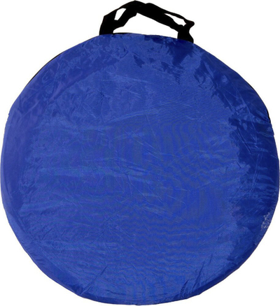 Tunel stërvitje për qen, 2m, palosës, blu