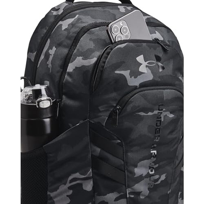 Shportë shpine Under Armour Hustle 6.0 Pro, 31L, për laptop 16", e zezë