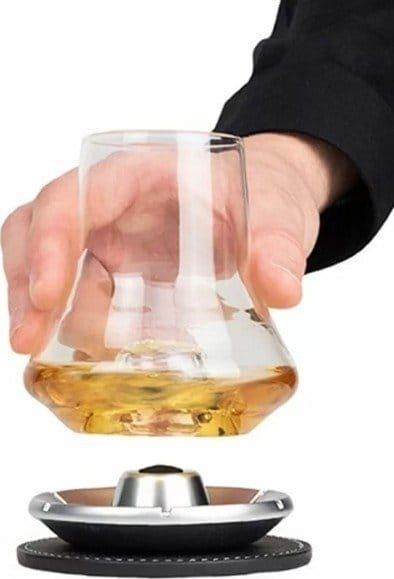 Set degustimi uiski Peugeot Whisky Tasting, 2 gota me baza ftohëse, transparent