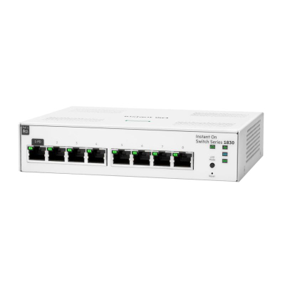 Switch rrjeti HPE Networking Instant On 1830, 8 porta Gigabit, Aruba, gri