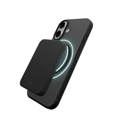 Kllëf telefoni Puro PUIPC1763DAYLBLK për iPhone 17, transparent, i zi