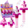 Lodër flluska sapuni LEAN Toys Unicorn, 20 cm, me drita, shumëngjyrëshe