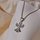 Qafore argjendi Angel 32077.1, kristale Swarovski, e argjendtë