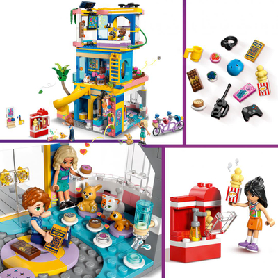 Set LEGO Heartlake City Clubhouse 42689, set ndërtimi, për fëmijë, shumëngjyrësh