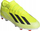 Këpucë futbolli për kalamaj adidas X Crazyfast League FG, për tokë të thatë, tekstil i lehtë, të verdha