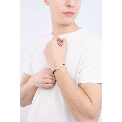 Byzylyk për meshkuj Fossil sFO1759 Vintage Casual, i zi