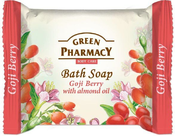 Sapun trupi Green Pharmacy Goji Berry dhe vaj bajame, 100g