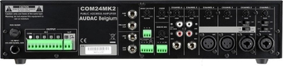 Засилувач за јавно разгласување Audac COM24MK2, 240W, 100V, црн