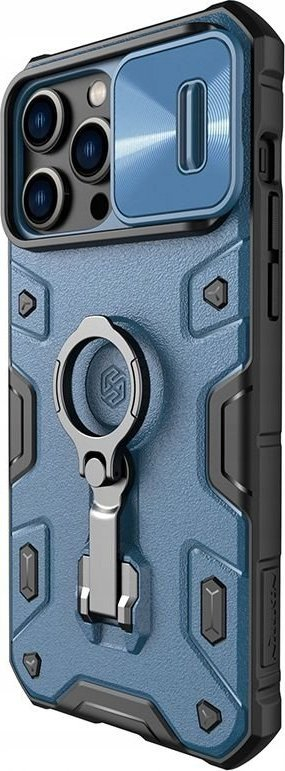 Mbrojtëse telefoni Nillkin CamShield Armor Pro MagSafe, për iPhone 14 Pro, kapak kamere, blu