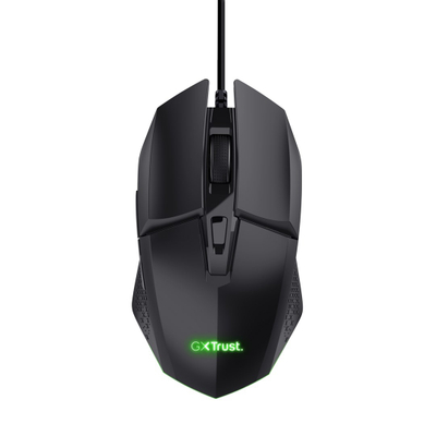 Set gaming Trust GXT790P Tridox 3 në 1, kufje me mikro, maus 6400 DPI, i zi