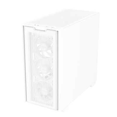 Kornizë kompjuteri Asus A21 Plus ARGB, micro ATX mini ITX, 4 ventilatorë ARGB, e bardhë